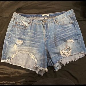 Jean shorts Charlotte Russe